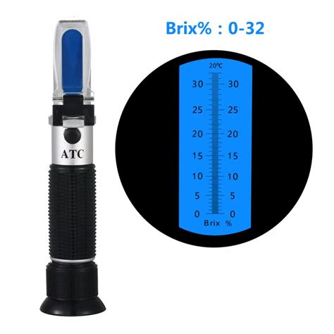 refractometer sugars|what is a brix refractometer.